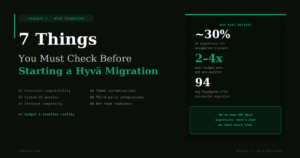 Hyva Migration Checklist: 7 Essential Things to Check (2026)