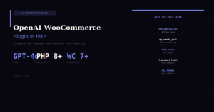 How to Integrate OpenAI API into a WooCommerce Plugin with PHP