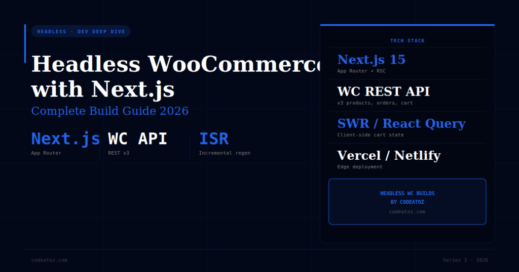 The Complete Guide to Headless WooCommerce Next.js in 2026