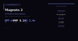 Magento 2 AI Product Descriptions — OpenAI PHP Plugin Guide
