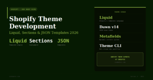 The Complete Guide to Shopify Theme Development Liquid in 2026