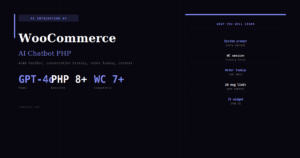 Building a WooCommerce AI Chatbot in PHP with OpenAI