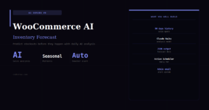 WooCommerce AI Inventory Forecast — Predict Stock Needs