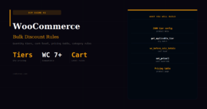 WooCommerce Bulk Discount Rules — Quantity-Based Pricing Guide