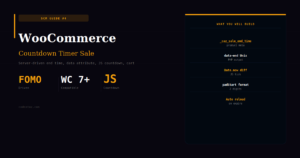 WooCommerce Countdown Timer Sale — Urgency-Driven Conversion Guide
