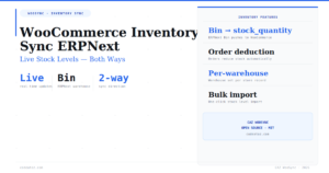 Complete Guide to WooCommerce Inventory Sync ERPNext with CAZ WooSync