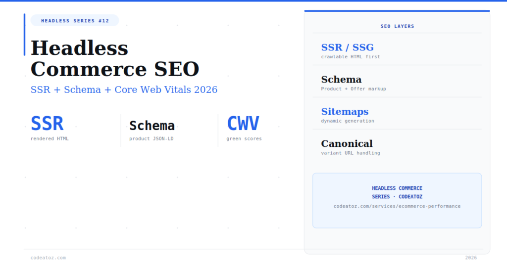 The Complete Headless Commerce SEO Guide 2026