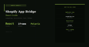 Shopify App Bridge React — Build Embedded Shopify Apps 2026