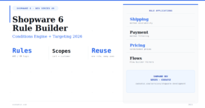 The Complete Shopware 6 Rule Builder Guide 2026