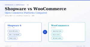 Shopware vs WooCommerce — Which Open Platform in 2026