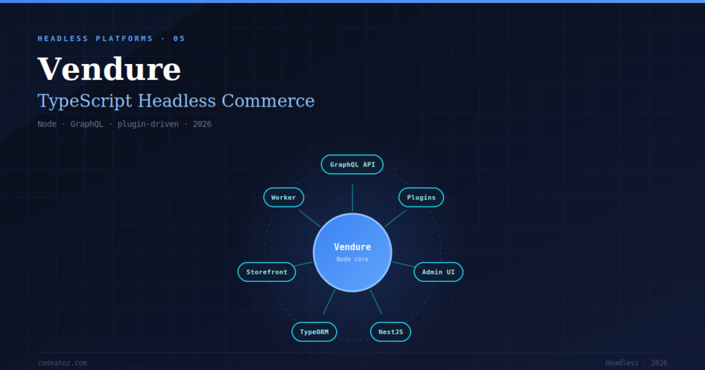 The Complete Vendure Guide — TypeScript Headless Commerce 2026