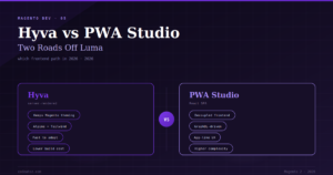 Hyva vs PWA Studio — Which Magento Frontend in 2026