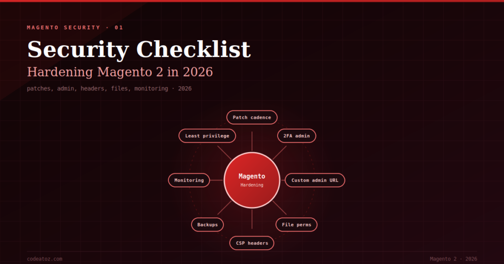 The Complete Magento Security Checklist 2026