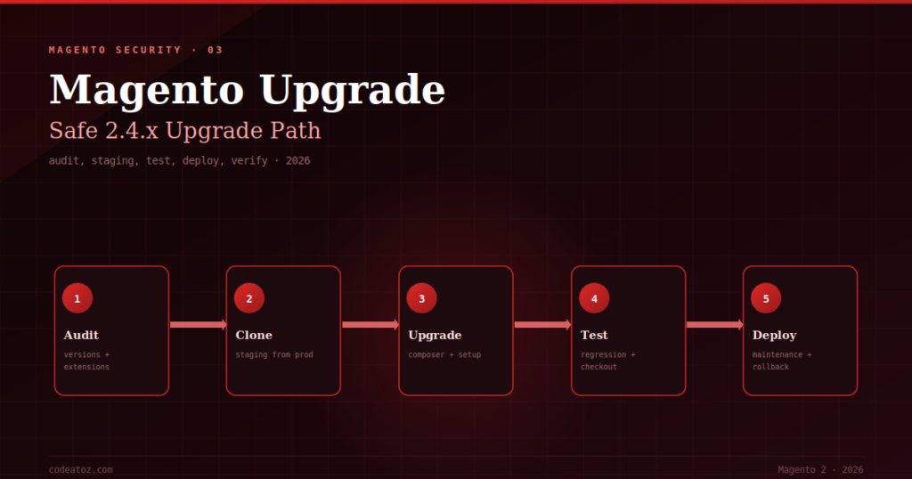 The Complete Magento Upgrade Checklist 2026